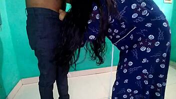 Indian maid gets fucked hard in hardcore scene