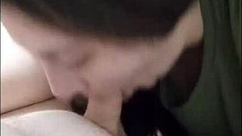 Sexy wife blowing husband makes my heart race