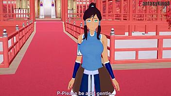 Avatar Korra's Perfect 3D Blowjob Scene