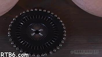 hung up playgirl gets roughly punished with blowjobs in the garage.