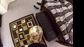 Hey, watch Britney Amber suck big dick in wild POV action!