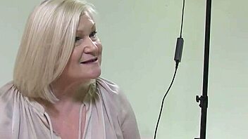 Lacey Starr bonds with grandma over intimate licking. British BBW action awaits!