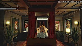 Roblox couple gets intimate in cramped hotel quarters