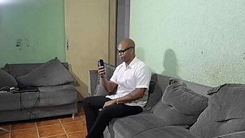 Feeling the passion in this interracial encounter with the Brazilian chocolate part 1.