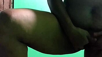 Indian Horny Milf Uses Umbrella
