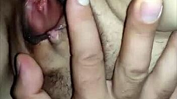 I'm playing with my wife's charms, exploring her ass and pussy with fingering