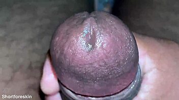 Wanna see an ultra close cumshot from a hard Indian cock?