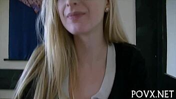 Stacie Jaxxx Gives Nasty Rough Blowjob in POV Tube Video!