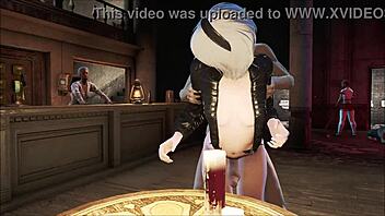 In this hentai, 2b from fo4 gets her ass fucked hard.