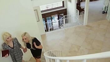 Strapon milf licks lesbian teen 18+.