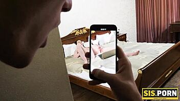 Porn Colleen gets banged by her stepbrother who's too excited to watch.