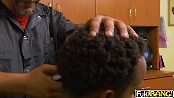 Aidra Fox plays freaky white daughter resisting