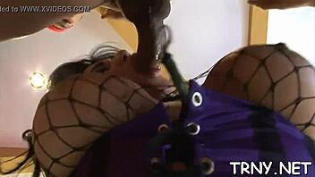 Hey, watch this female going wild with a transsexual