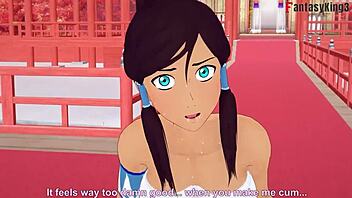 Avatar Korra's Perfect 3D Blowjob Scene
