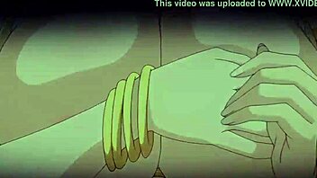 Final climax of anime Hentai video