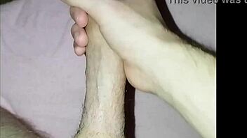 Young male pleasures himself in homemade video
