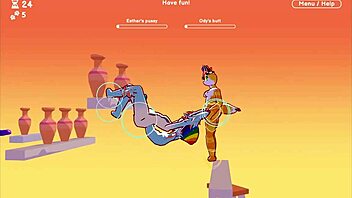 Odymos Hentai Ep 11: Girl Fucks With Double Dildo For Pussy And Anal Orgasm!