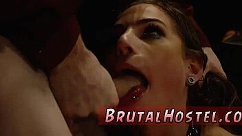 B Pussy Gets CREAMPIE in BONDAGE Compilation with SPANKING