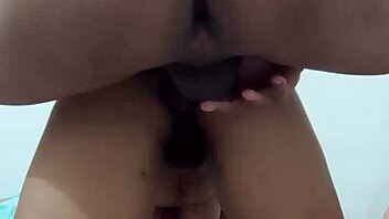 It was just the tip, but she took the whole big black cock