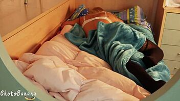 Masturbating With Stepsister In Room! Wet Pussy Fun!