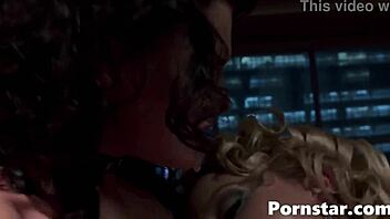 Jamey Janes suger pikken tør i episk trekant