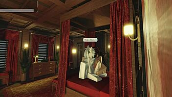 Roblox couple gets intimate in cramped hotel quarters