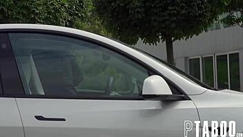 Small tits and big butt teen banged hard in amateur video
