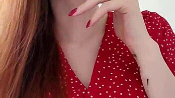 Smoking Alice In Detailed Redhead Scene