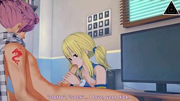 koikatsu lucy natsu have uncensored anime sex