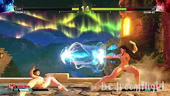 Chun Li's erotic adventures - A 3D cartoon rendition of the popular video game character