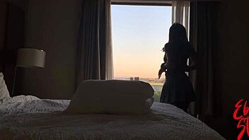 Ebony Stone Gets Oily and Creamy Outdoors