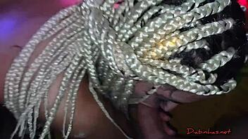 tattooed blonde tiffany shows dark pleasures with german tattoo artist on beach