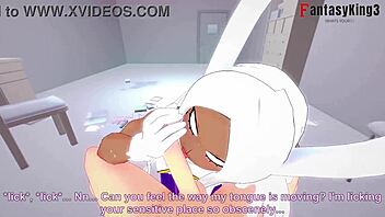 Rumi Usagiyama Mirko Blowjob Pov Boku No Hero Free