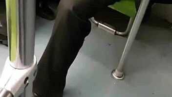 Enjoying A Treat In The Metro