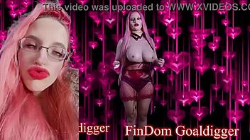 Goddess provides face JOI with domination instructions