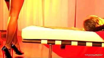 why does the blonde endure intense plowing to get cum on her mouth?