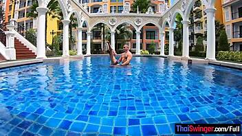 Big tits Thai amateur GF craves wild action