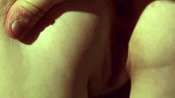 Intense close-up of a big cock penetrating a wet pussy