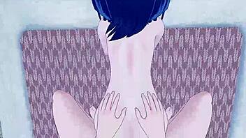 Bold POV Nighttime Sex with Hikage Miyauchi in Intense Positions