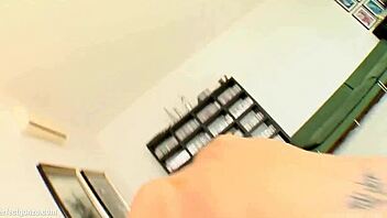 in ass traffic, sandy black gets her ass fucked hard