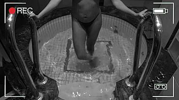 Unfaithful wife in jacuzzi