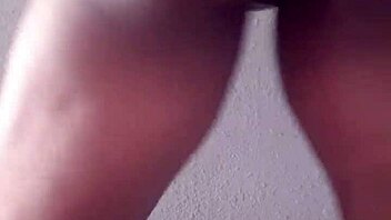 Chained in sexy underwear, my black shemales await