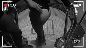 Unfaithful wife in jacuzzi