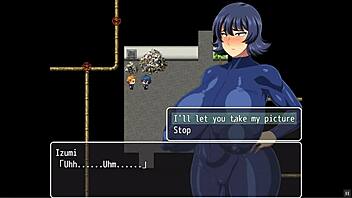 In shipwrecked spaceship, todoroki's hentai game features sexy photoshoot in deep space episode 4