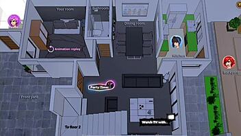 confined with goddesses: masturbating my friend's vagina