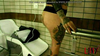 Strong Brazilian woman Tamires Rosa pissing on guys mouth and face in golden nectar 3 by Lony Fetiches.