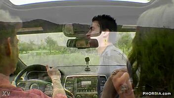 busty nicole sage sucks monster cock with boyfriend