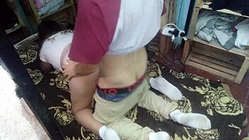 Fucking Husband With Open Thong At Night!