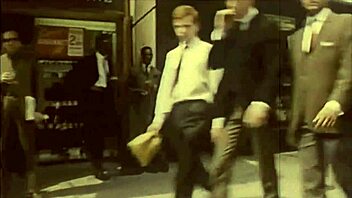 Granny's Hairy Pussy in Vintage Sixties Scene
