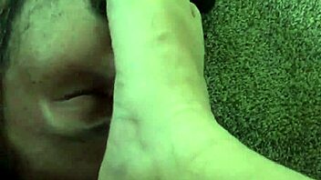 sweaty foot worship for bdsm slave